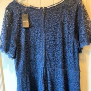 Torrid Midnight Blue lace Dress.